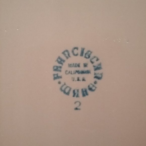 Franciscan Coronado Coral Beige Matte Platter 13" - Picture 6 of 11